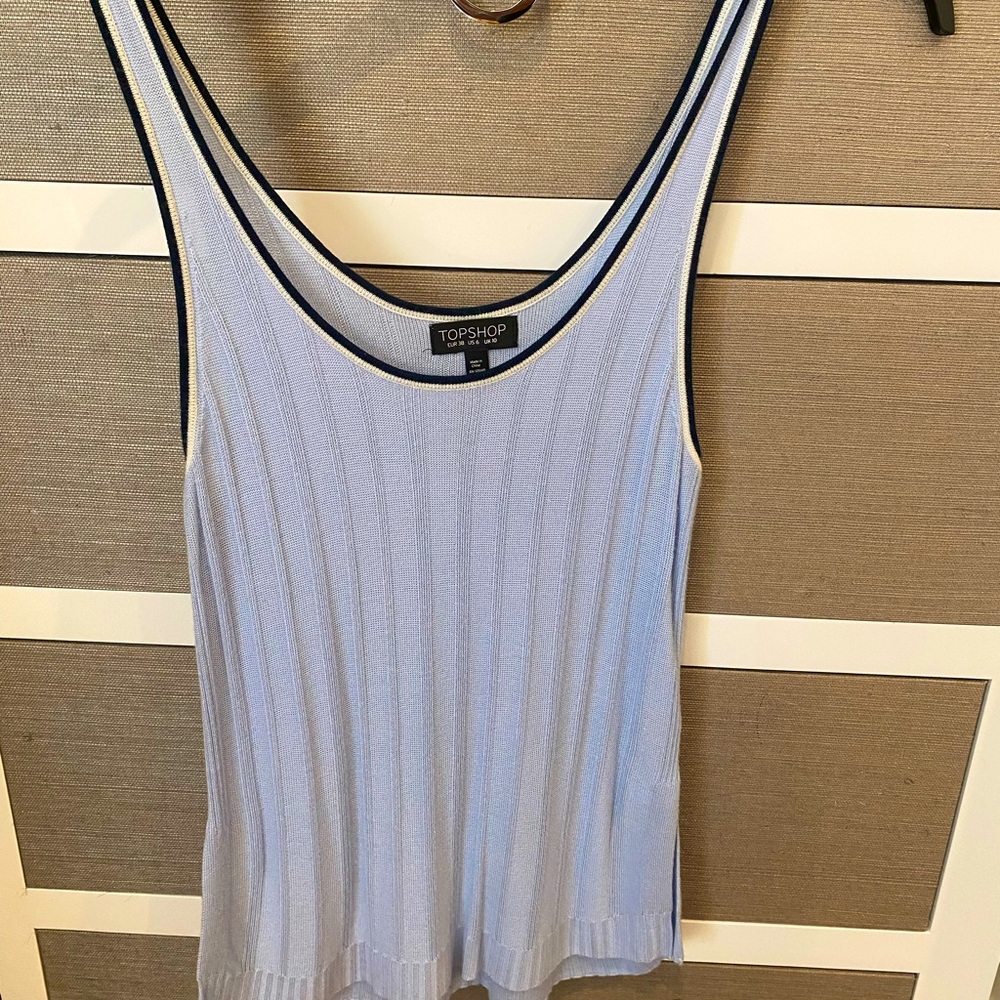 Topshop Knitted Tank Top